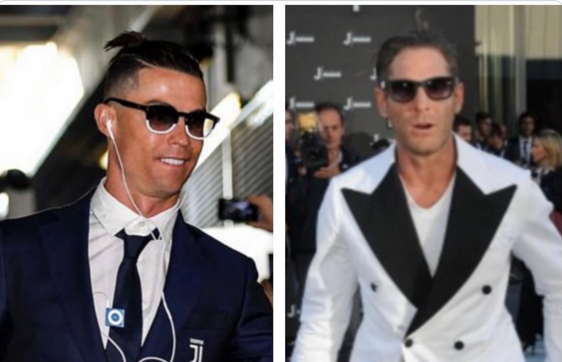 Lapo Elkann e Cristiano Ronaldo in gol: ecco gli occhiali #CR7Eyewear