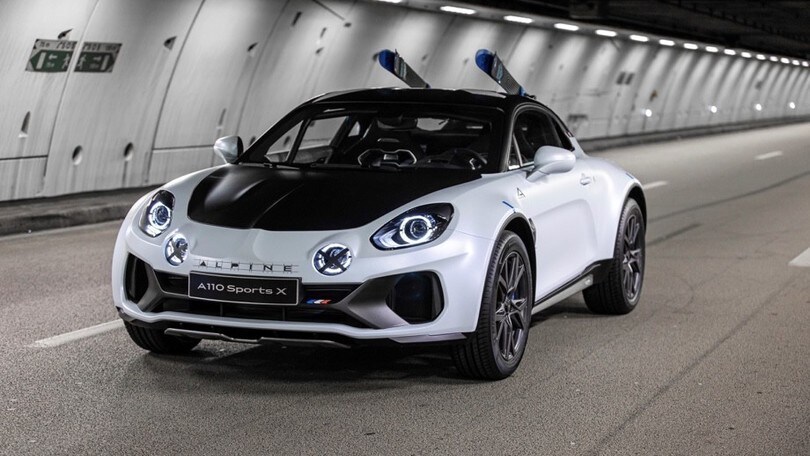 Alpine A110 SportsX, crossover con anima rally