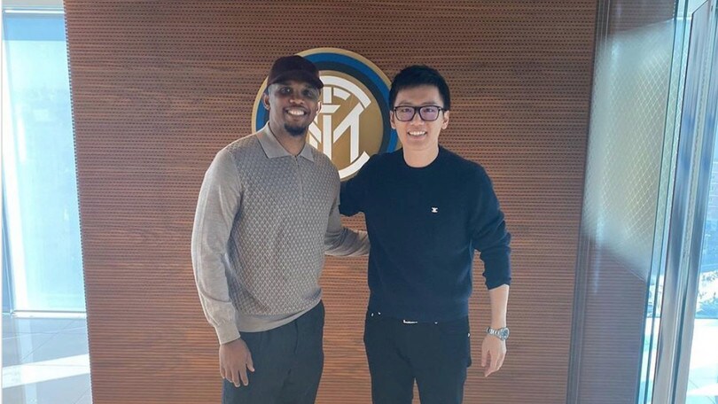Eto'o eroe del triplete Inter con Zhang: «Buona fortuna presidente»