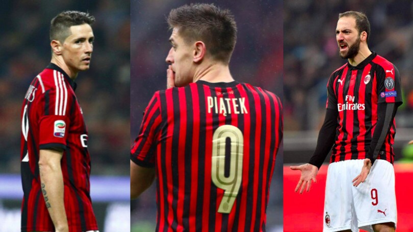 Milan, da Pato a Higuain e Piatek: la maledizione del numero 9
