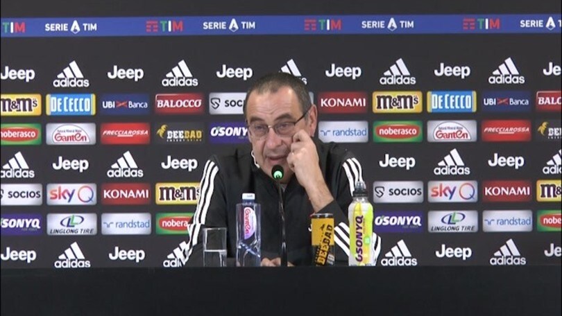 Sarri sul tridente: "Condizione mentale non ottimale incide su tutto"