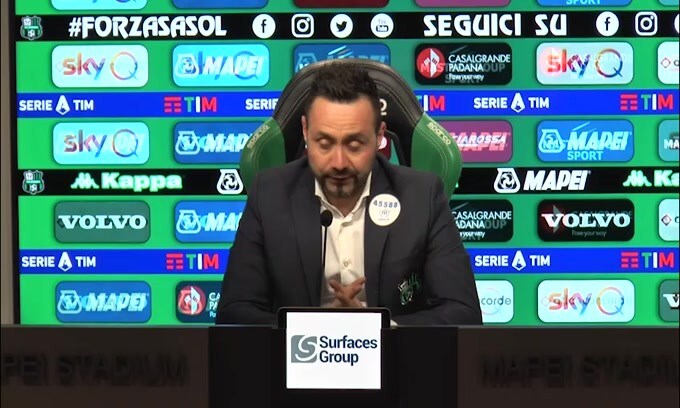De Zerbi: "Serata bellissima e gratificante"