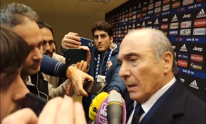 Commisso duro con Nedved: "Il tè se lo beva lui"