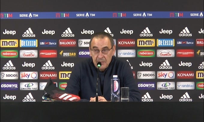 Sarri non risponde a Commisso: "Guardo la partita"