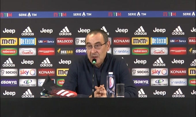 Sarri ai giornalisti: "Chiuso il mercato cosa scriverete?"
