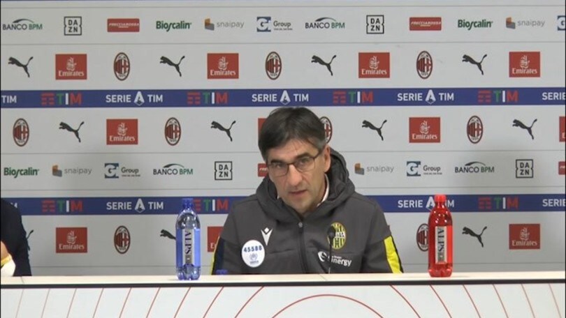 Juric: "Fino all'espulsione abbiamo dominato"