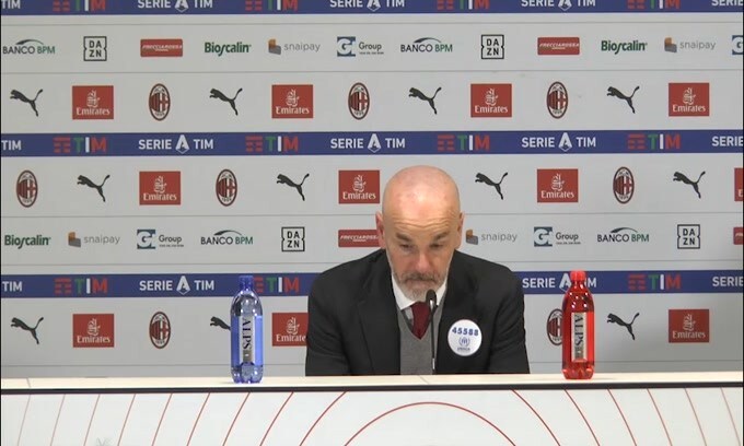 Pioli: "Abbiamo perso lucidità per la troppa voglia di vincere"