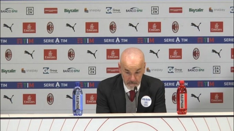 Pioli: "Abbiamo perso lucidità per la troppa voglia di vincere"