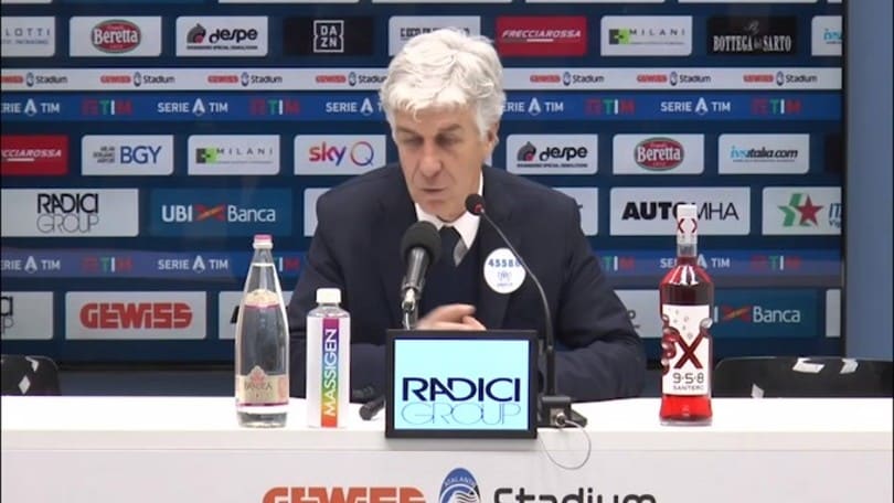 Gasperini: "Stesso andamento della gara con la Spal"