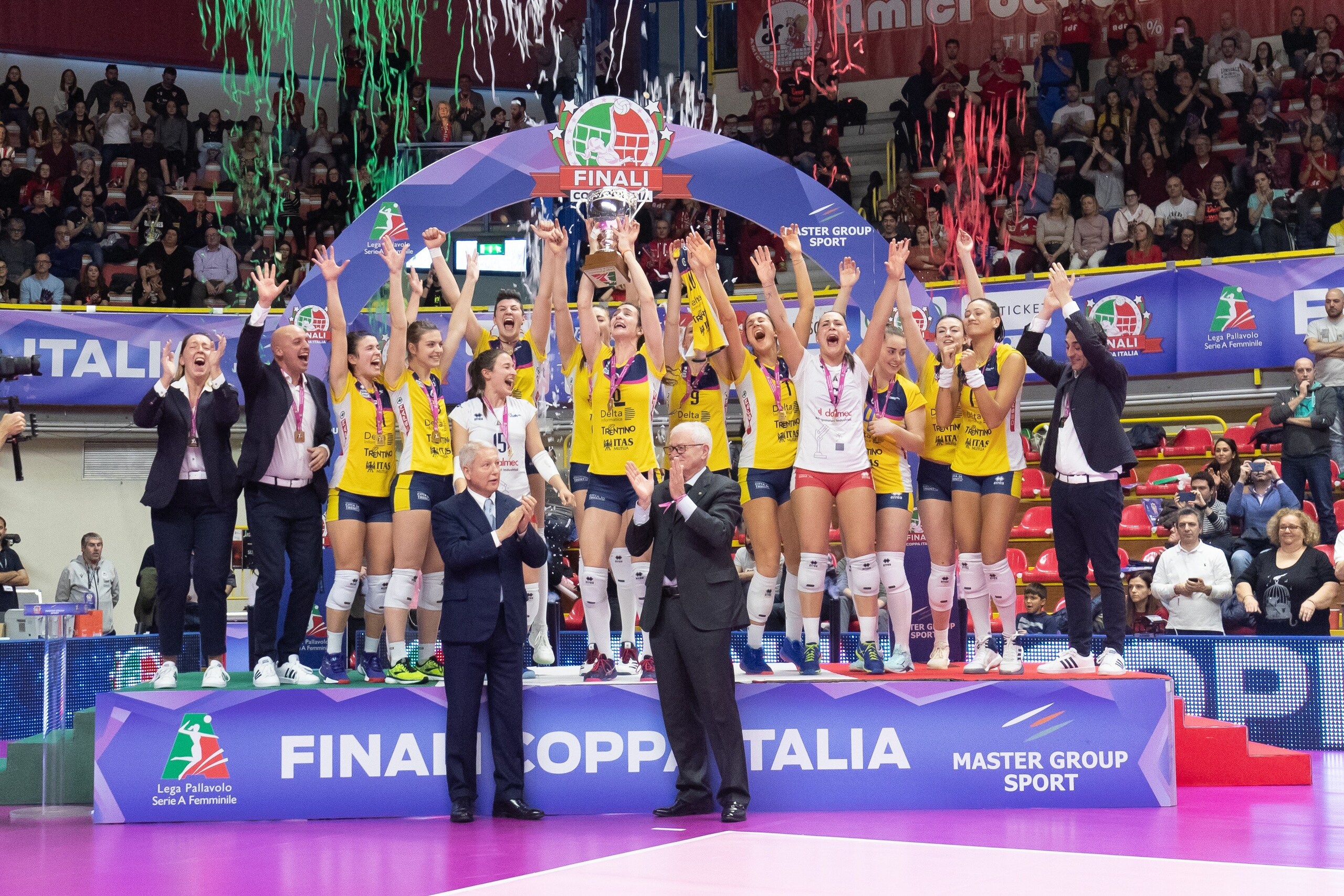 Trento vince la Coppa Italia di A2 Femminile