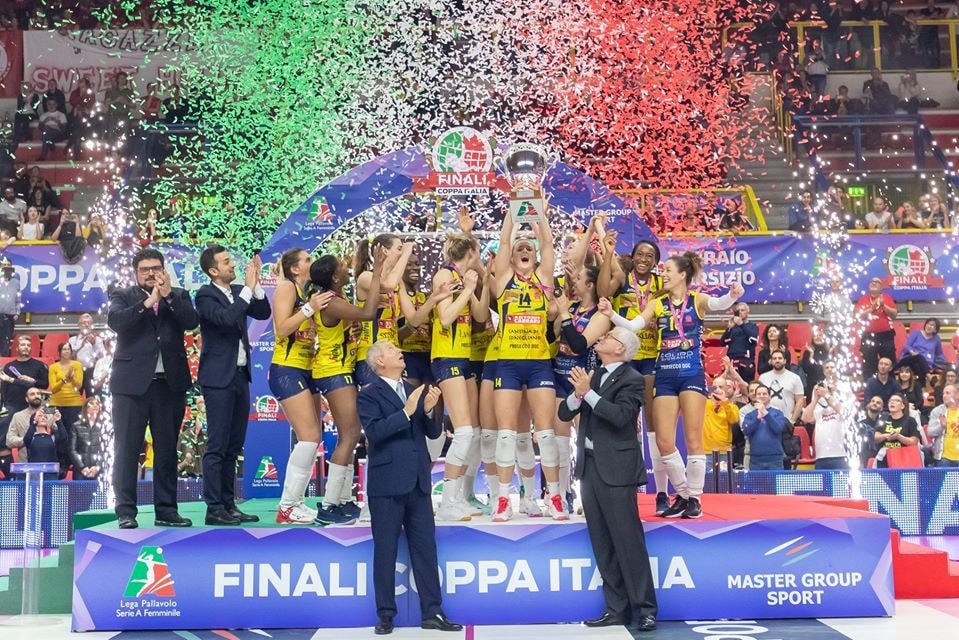 Conegliano conquista la Coppa Italia
