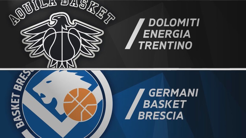 Dolomiti Energia Trentino - Germani Basket Brescia 63-56