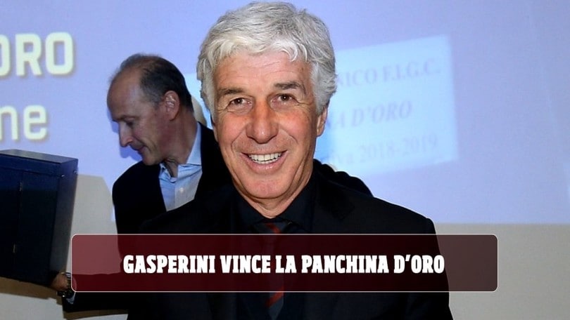 Gasperini vince la Panchina d'Oro. Premio Speciale per Mihajlovic