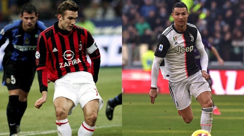 Cristiano Ronaldo, 50 gol in 70 partite: solo Shevchenko ha fatto meglio