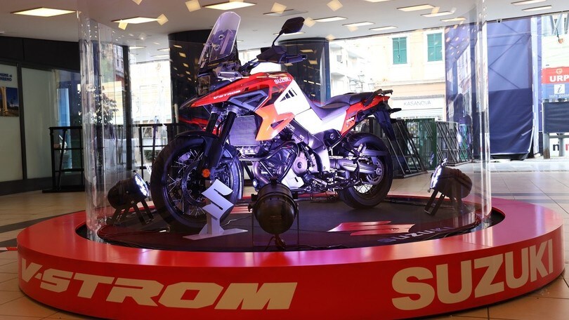 Suzuki V-Strom XT tra gli ospiti speciali a Sanremo
