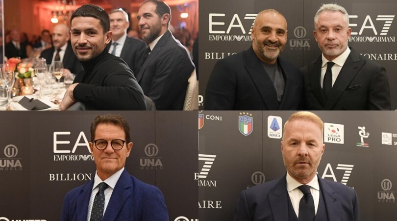 Il calcio partecipa alla serata "United for the Heart"