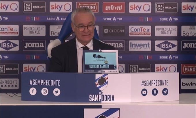 Ranieri amareggiato per i cori: "Chiedo scusa ai napoletani"
