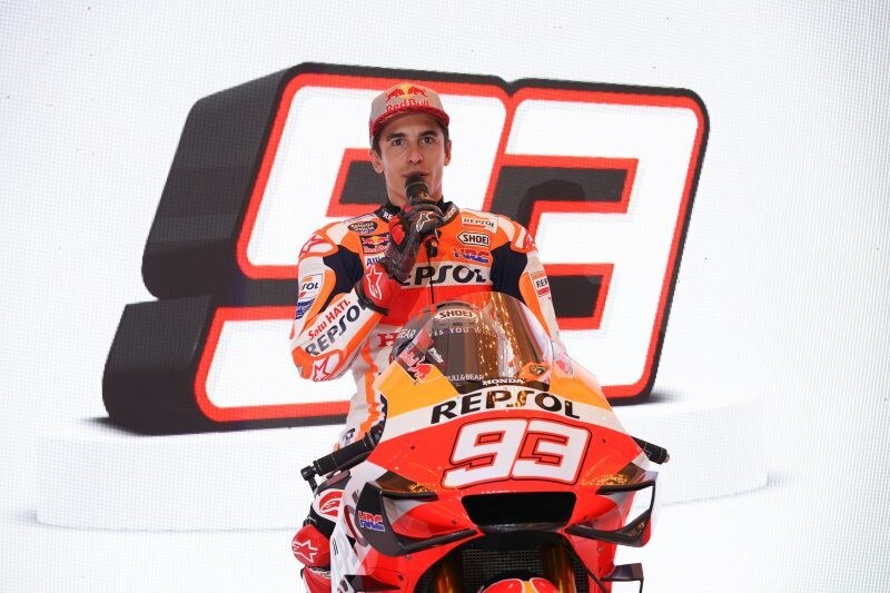 Nuova Honda RC213V 2020 di Marc Marquez - FOTO