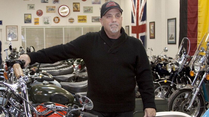 Billy Joel, vandalizzata la collezione di moto del musicista