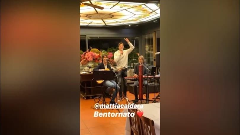 Serata karaoke per l'Atalanta