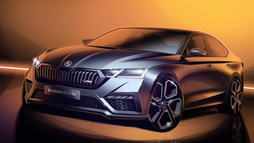 Skoda Octavia RS ibrida plug-in, 245 CV che sfilano a Ginevra