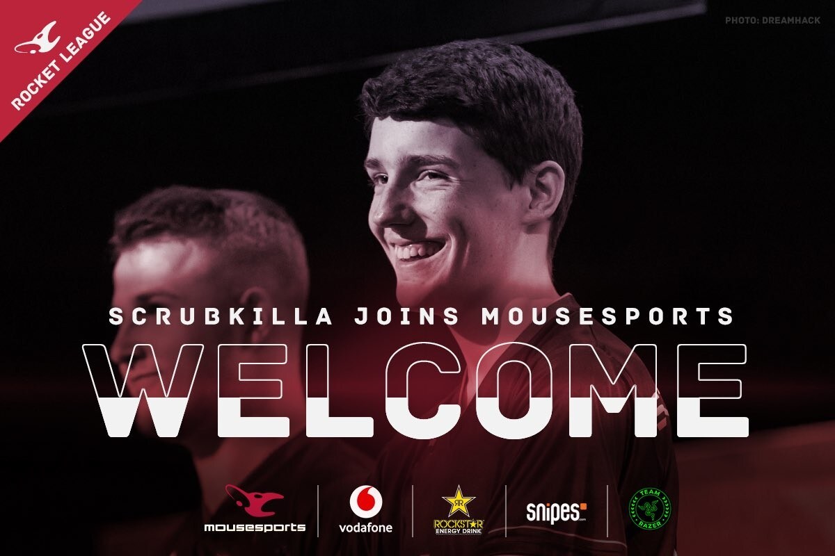 Scrub Killa con Kuxir! Ecco l'elenco dei roster RLCS