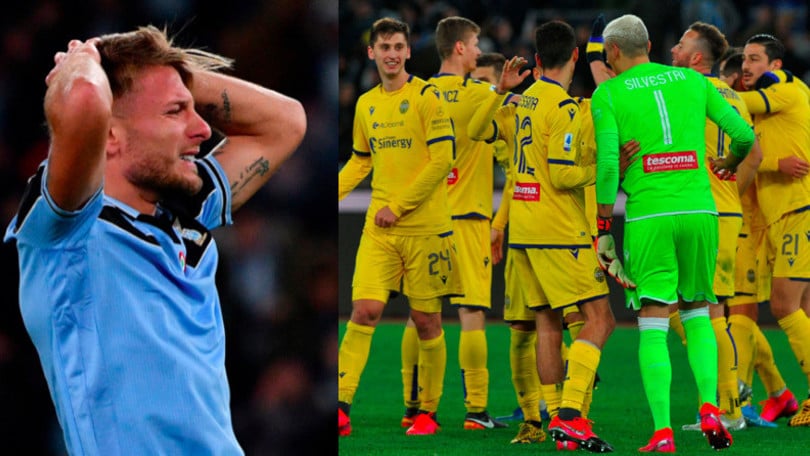 Il Verona ferma la Lazio: Immobile si dispera, l’Hellas festeggia