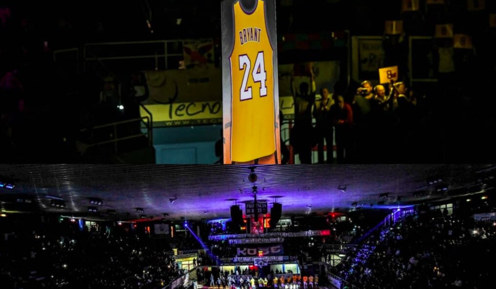 Kobe Bryant, commozione a Rieti per la sua maglia n.24