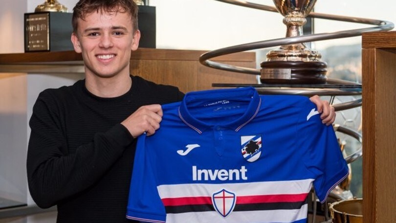 Sampdoria, preso il classe 2000 Damsgaard