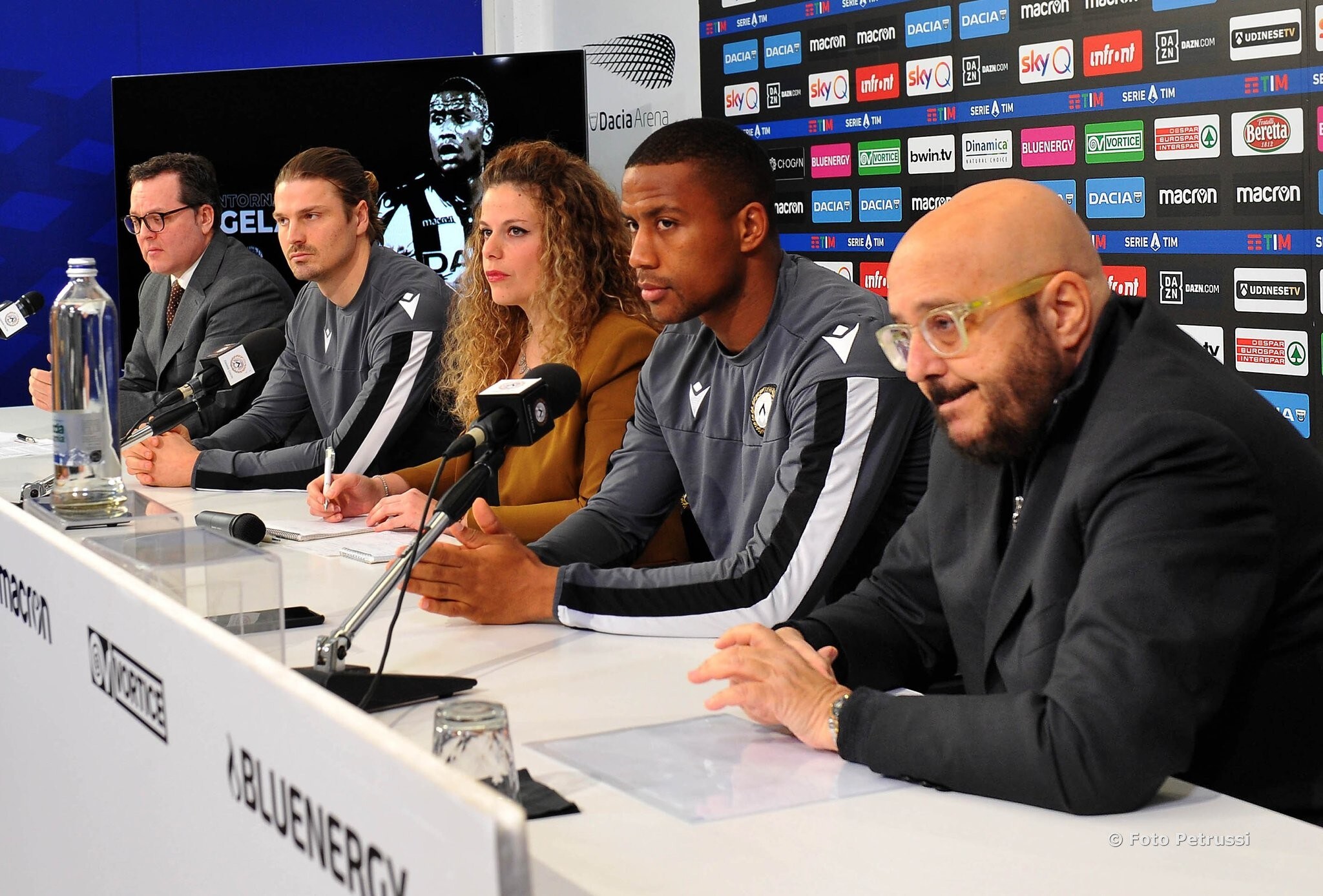 Udinese, Prodl e Zeegelaar presentati in conferenza stampa