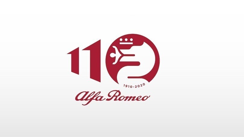 Alfa Romeo festeggia 110 anni con un logo celebrativo