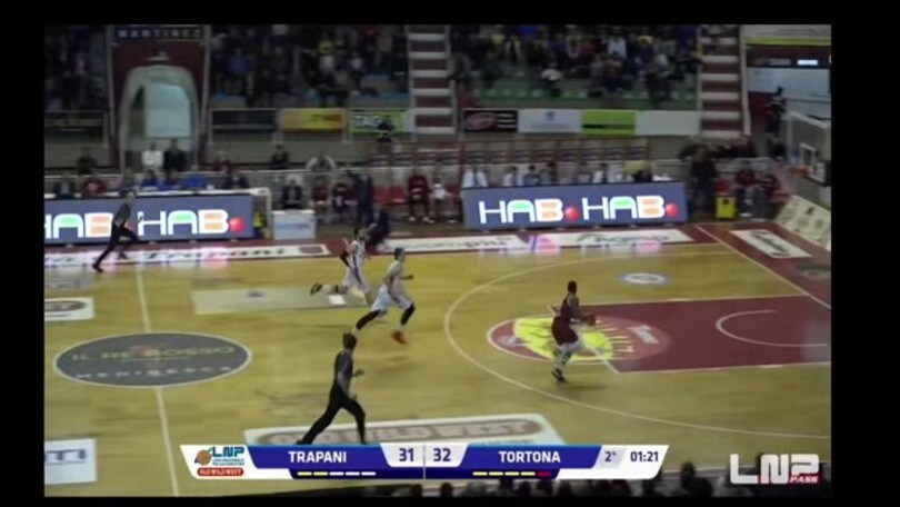 Mvp Lanieri 22^ giornata Serie A2 - Lamarshall Corbett (2B Control Trapani)