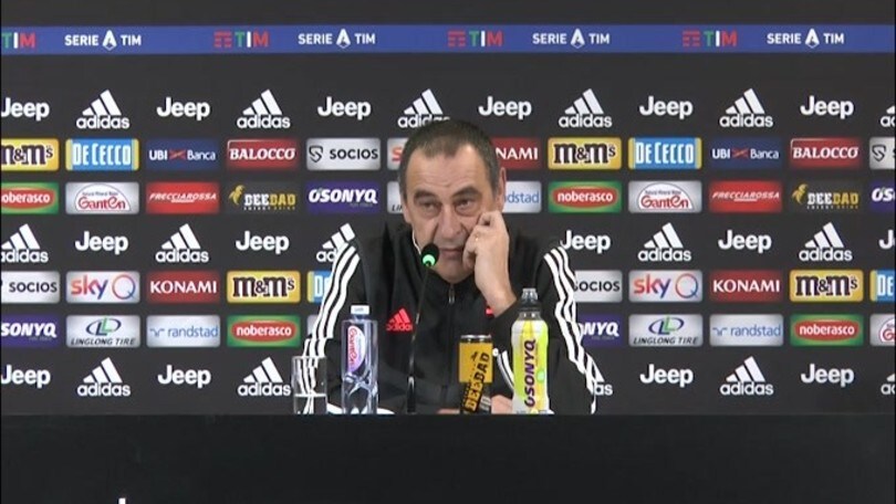 Sarri: "CR7 a Sanremo? Sicuramente si sarà riposato bene"