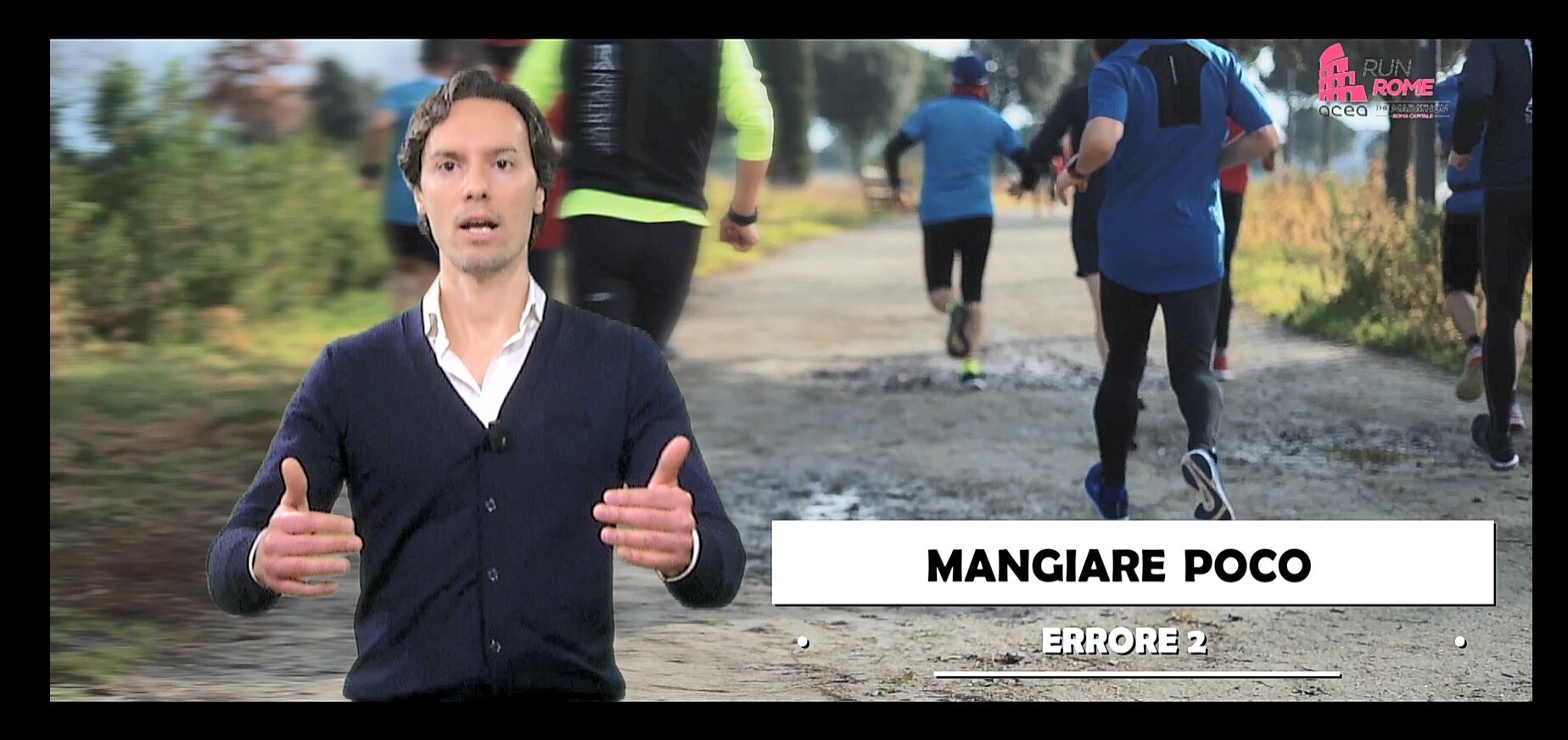 Francesco Cagnazzo: i tre errori nutrizionali da non fare per correre al meglio Acea Run Rome The Marathon vi