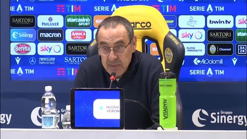 Sarri: "Preoccupato per come abbiamo subito il pari"