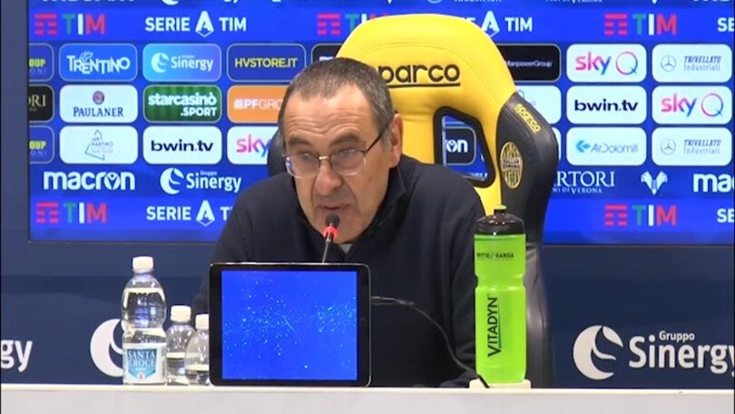 Sarri ai calciatori: "Avremmo dovuto portare a casa punti lo stesso"