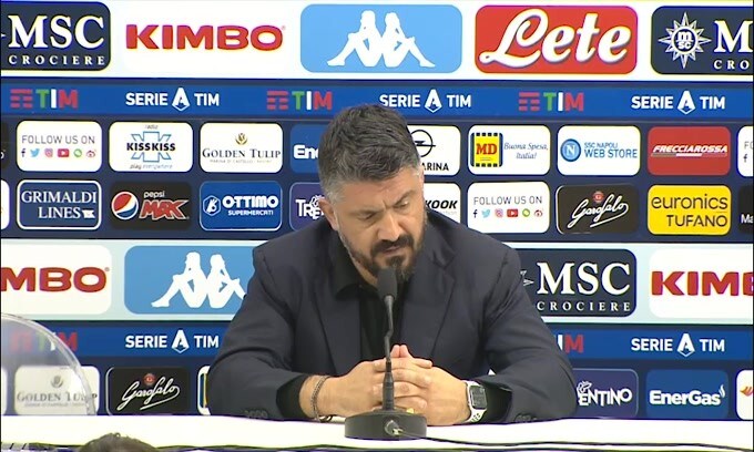 Gattuso: "Maksimovic e Koulibaly? Troppo facile parlare ora.."