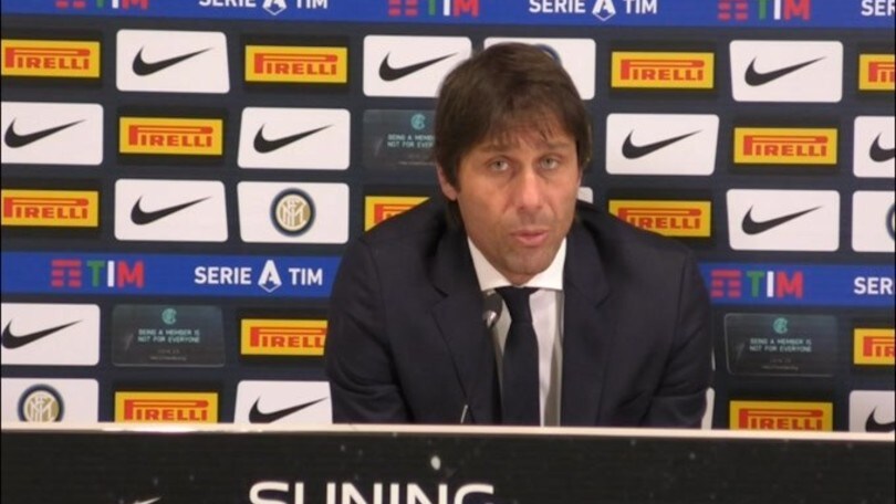 Conte: "Il responsabile del primo tempo sono io"