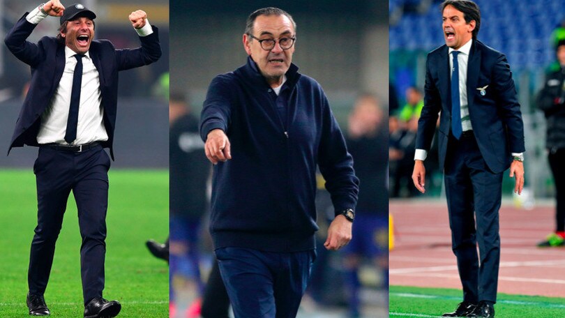 Scudetto, è lotta a tre: il calendario di Juve, Inter e Lazio fino al termine della stagione
