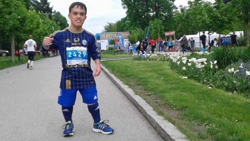 Lukáš Petrusek, un gigante di 140 cm alla Napoli City Half Marathon 2020