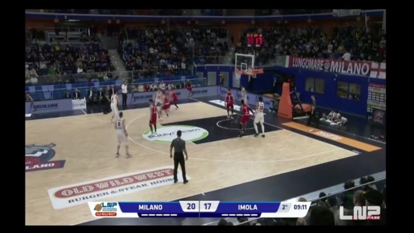 Mvp Lanieri 23^ giornata Serie A2 - Nik Raivio (Urania Milano)