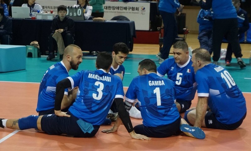 Milano il raduno della nazionale di Sitting Volley