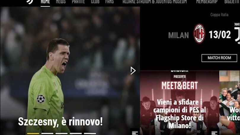 Ufficiale: Juve-Szczesny rinnovo fino al 2024