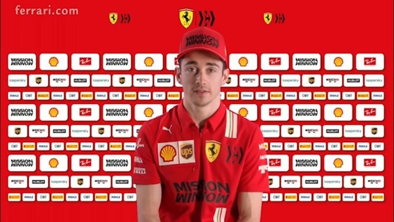 Leclerc: "Mi impegnerò al massimo"
