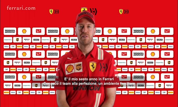 Vettel: "Pronto per iniziare"