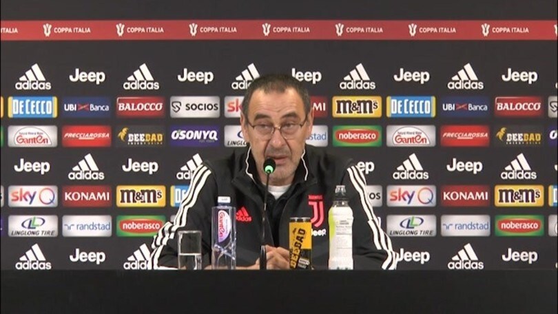 Sarri: "La squadra lascia sempre sensazioni positive"