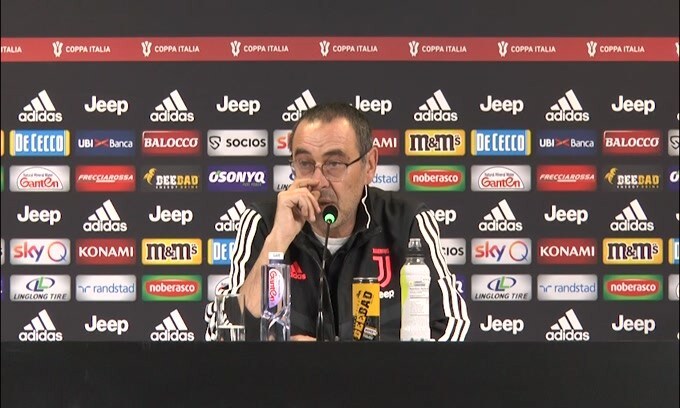 Sarri: "Qui alla Juventus si lavora bene sotto vari aspetti"