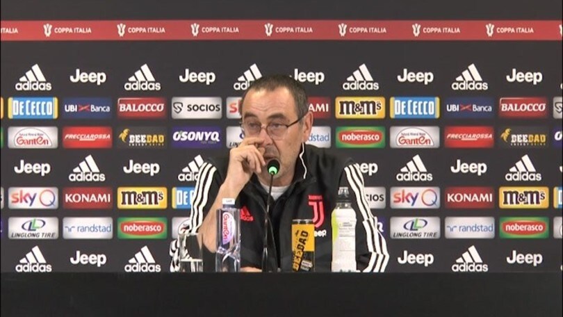 Sarri: "Qui alla Juventus si lavora bene sotto vari aspetti"