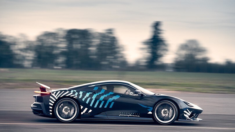 Pininfarina Battista, iniziati i test su strada
