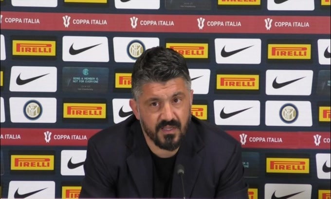 Gattuso: "Fuori binario se pensate ad un Napoli con problema mentale"